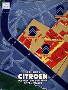 Citroën-Werke erstrecken sich über eine Fläche von 77 Hektar