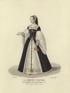 Claude von Bretagne, erste Ehefrau von König Franz I. von Frankreich