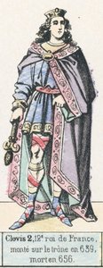 Clovis II von French School