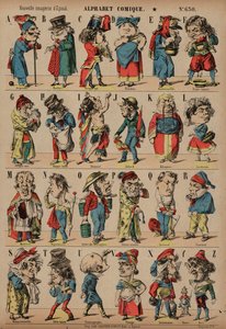 Comic Alphabet von French School