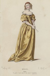 Corneille, Melite, Akt V, Szene IV von French School