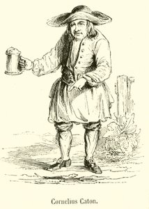 Cornelius Caton (Gravur) von French School