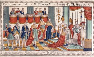 Krönung von Karl X. in Reims, 29. Mai 1825