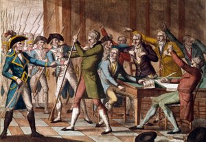 Staatsstreich vom 18. Fructidor (4. September 1797) von French School