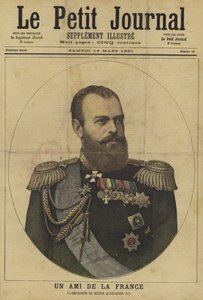 Titelblatt von Le Petit Journal, 14. März 1891 von French School