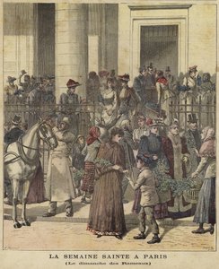 Titelblatt von Le Petit Journal, 28. März 1891 von French School