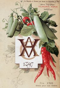 Titelblatt des Vilmorin-Katalogs von French School