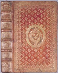 Einband der Werke des Tacitus (55-120) mit dem Wappen von Ludwig XIV. (1638-1715) von French School