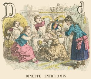 Dinette mit Freunden