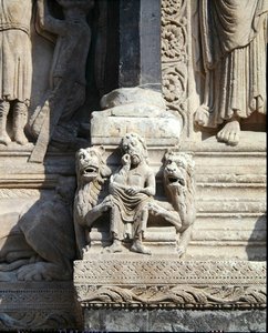 Daniel in der Löwengrube (Detail)