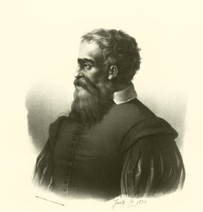 Daniele da Volterra, Porträt (Gravur) von French School