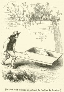 Nach einem Stich aus dem Kabinett von Grollier de Servière von French School