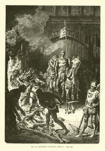 De la Marches Abschiedsbeleidigung von French School