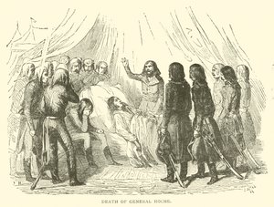 Tod von General Hoche (Gravur) von French School