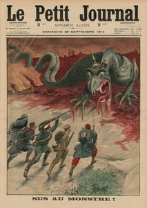 Tod dem Monster, Titelillustration aus 
