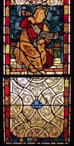 Darstellung von St. Johannes: Grisaille aus der Kapelle des Schlosses, Rouen?