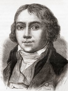 Doktor John Potain, aus Les Merveilles de la Science, veröffentlicht um 1870 (Stich) von French School