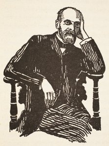 Durkheim, Kopie von Boris Mestchersky, Illustration aus Histoire de la Nation Francaise, Sciences, Bände I & II, von Gabriel Hanotaux, 1924