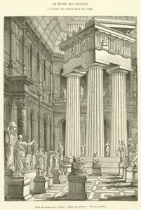 Kunsthochschule, in Paris, Gipsmuseum von French School