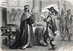 Achter Religionskrieg, Tag der Barrikaden - (Gravur) 1864
