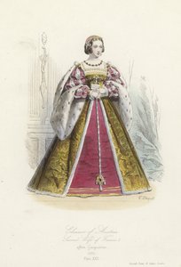 Eleonore von Österreich, zweite Ehefrau von Franz I. von Frankreich von French School