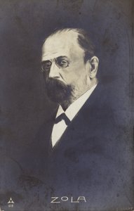 Emile Zola (1840-1902), französischer Schriftsteller, Journalist und Dramatiker von French School