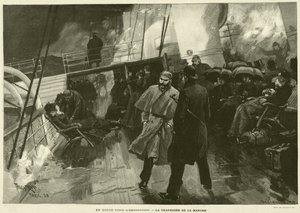 Auf dem Weg zur Ausstellung, Die Überquerung des Ärmelkanals von French School