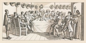 Englische Tracht von French School