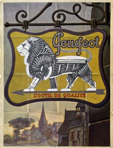 Fähnrich Peugeot, das Werkzeug der Qualität von French School