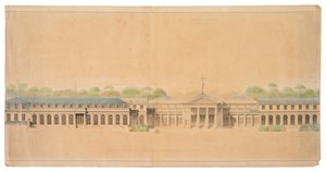 Fassade des Château de Neuilly