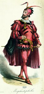 Kostüm für Mephistopheles, aus L