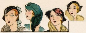 Französische Damenmode