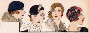 Französische Damenmode