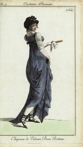 Modische Frau oder Merveilleuse von French School