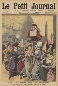 Fest der heiligen Katharina, Schutzpatronin der Bekleidungsarbeiter von French School