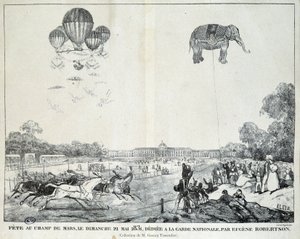 Fest der Nationalgarde am Champ de Mars, 22. Mai
