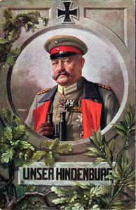 Feldmarschall Paul von Hindenburg (1847-1934)
