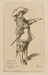 Flämischer Hauptmann, 1640-50