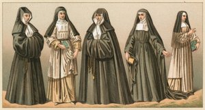 Französische Tracht von French School