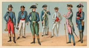 Kostüm Frankreich XVIII. Jahrhundert von French School