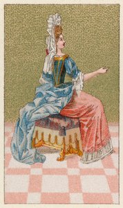 Frankreich XVII. Jahrhundert Kostüm von French School