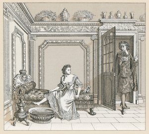 Frankreich XVII. Jahrhundert Kostüm von French School