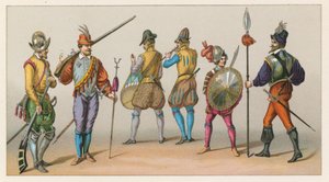 Frankreich XVI. Jahrhundert Kostüm von French School