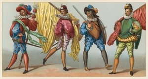 Kostüm Frankreich XVI. Jahrhundert von French School