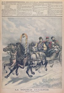 Französisch-russische Allianz, Illustration aus Le Petit Journal, 1893