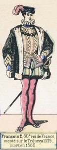Franz II., 60. König von Frankreich, bestieg den Thron 1559, gestorben 1560
