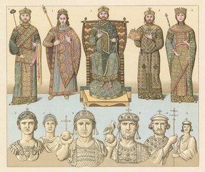 Fränkische byzantinische Tracht von French School