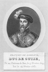 François de Lorraine, Herzog von Guise (Stich)