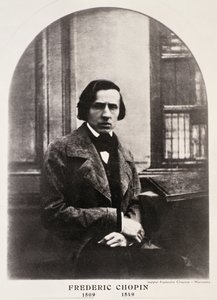 Frederic Chopin (1810-49) graviert nach einem Daguerreotyp