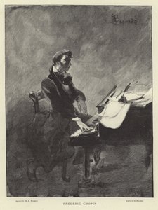 Frédéric Chopin, polnischer Pianist und Komponist von French School